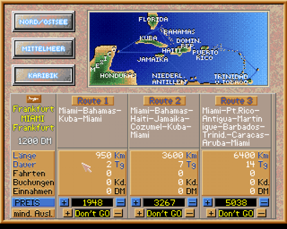 Travel Manager Screenshot 7 (Amiga 500)