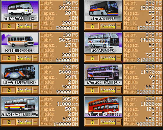 Travel Manager Screenshot 10 (Amiga 500)