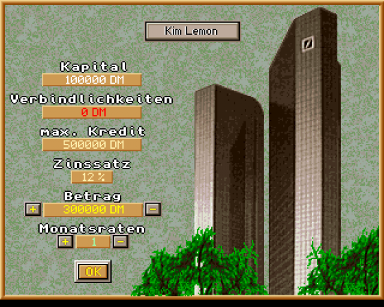 Travel Manager Screenshot 11 (Amiga 500)