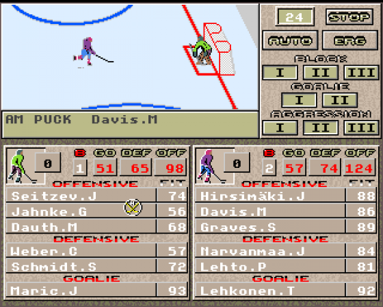 World Hockey League Manager Screenshot 8 (Amiga 500)