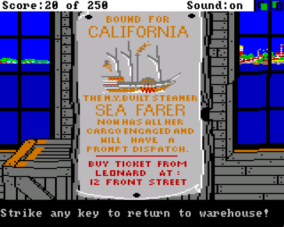 Gold Rush! Screenshot 18 (Amiga 500)