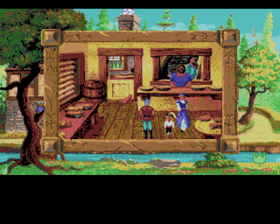 King's Quest V: Absence Makes The Heart Go Yonder! Screenshot 14 (Amiga 500)