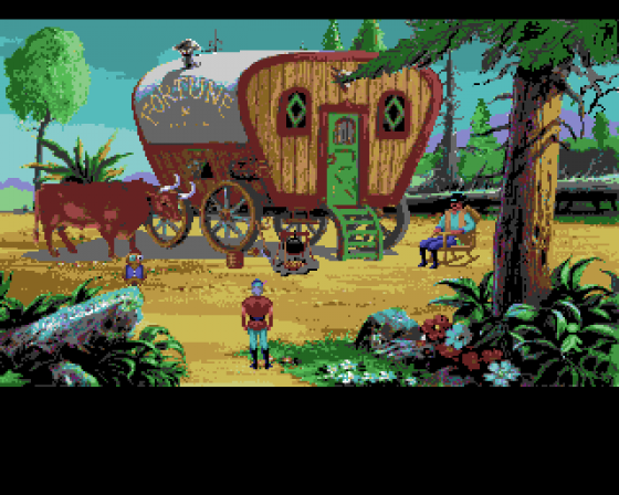 King's Quest V: Absence Makes The Heart Go Yonder! Screenshot 22 (Amiga 500)