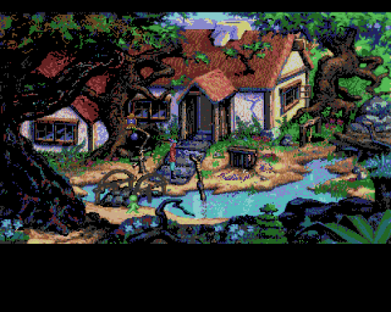 King's Quest V: Absence Makes The Heart Go Yonder! Screenshot 32 (Amiga 500)