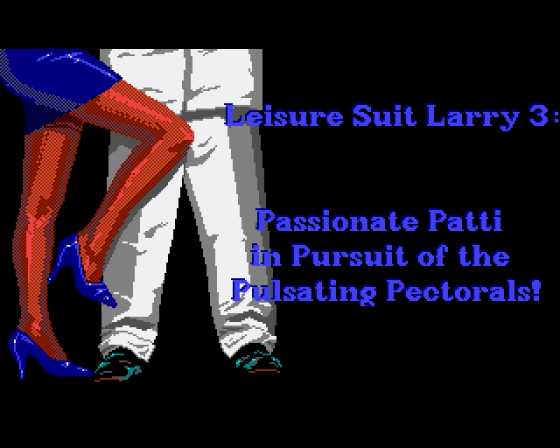 Leisure Suit Larry III: Passionate Patti In Pursuit Of The Pulsating Pectorals