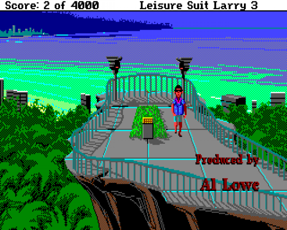 Leisure Suit Larry III: Passionate Patti In Pursuit Of The Pulsating Pectorals Screenshot 6 (Amiga 500)