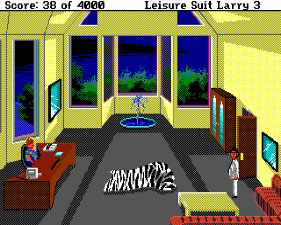 Leisure Suit Larry III: Passionate Patti In Pursuit Of The Pulsating Pectorals Screenshot 12 (Amiga 500)