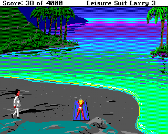 Leisure Suit Larry III: Passionate Patti In Pursuit Of The Pulsating Pectorals Screenshot 13 (Amiga 500)