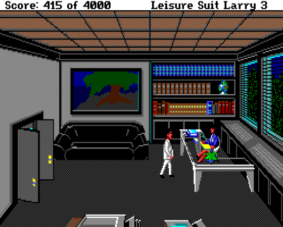 Leisure Suit Larry III: Passionate Patti In Pursuit Of The Pulsating Pectorals Screenshot 22 (Amiga 500)