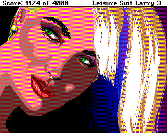 Leisure Suit Larry III: Passionate Patti In Pursuit Of The Pulsating Pectorals Screenshot 30 (Amiga 500)