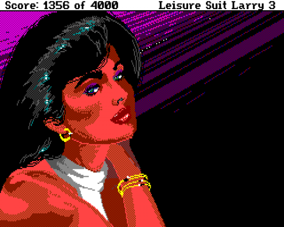 Leisure Suit Larry III: Passionate Patti In Pursuit Of The Pulsating Pectorals Screenshot 33 (Amiga 500)