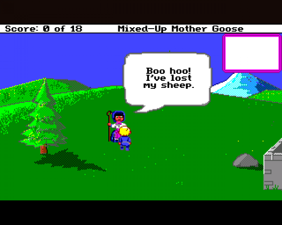 Mixed Up Mother Goose Screenshot 6 (Amiga 500)