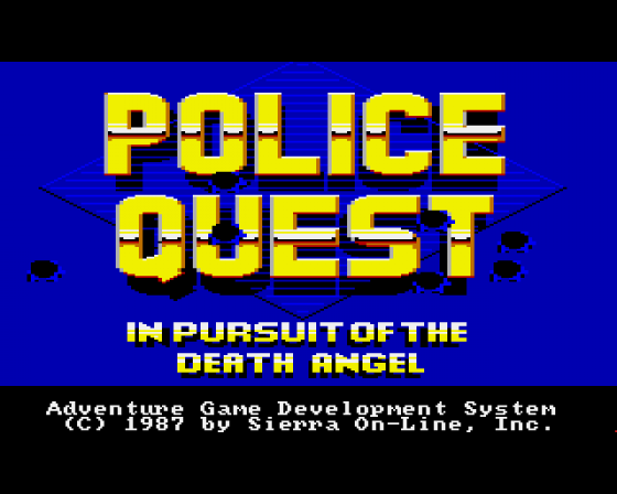 Police Quest: In Pursuit Of The Death Angel