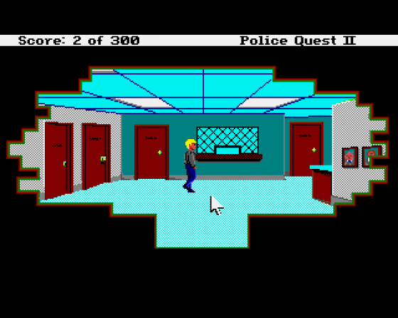 Police Quest 2: The Vengeance Screenshot 5 (Amiga 500)