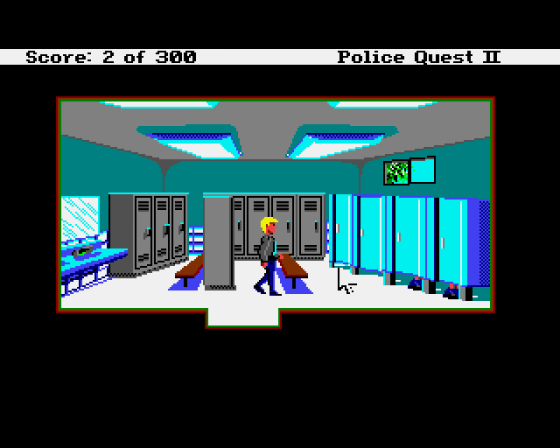 Police Quest 2: The Vengeance Screenshot 6 (Amiga 500)