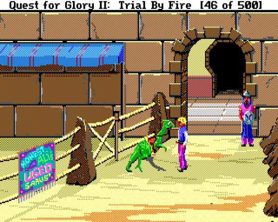 Quest For Glory II: Trial By Fire Screenshot 5 (Amiga 500)