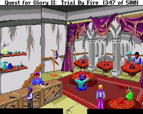 Quest For Glory II: Trial By Fire Screenshot 9 (Amiga 500)