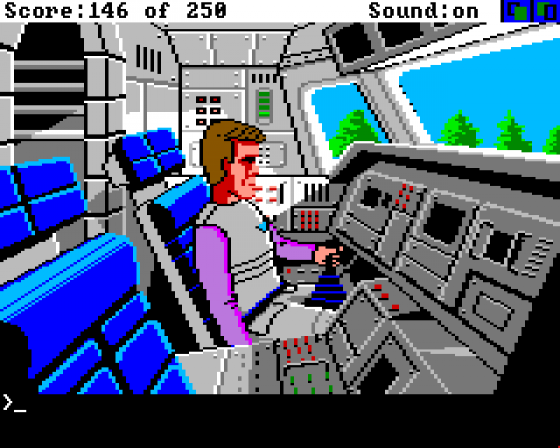 Space Quest II: Vohaul's Revenge Screenshot 9 (Amiga 500)