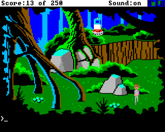 Space Quest II: Vohaul's Revenge Screenshot 17 (Amiga 500)