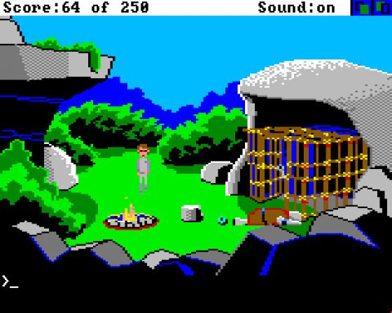 Space Quest II: Vohaul's Revenge Screenshot 22 (Amiga 500)