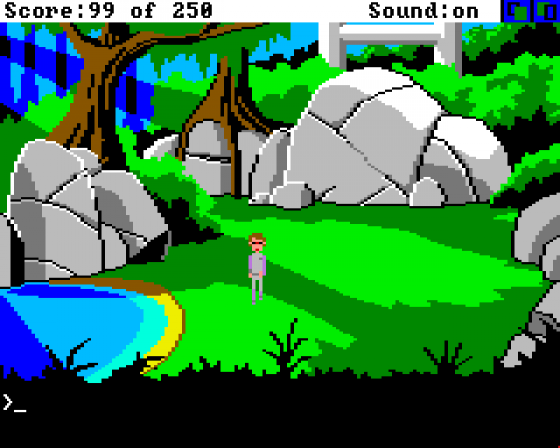 Space Quest II: Vohaul's Revenge Screenshot 29 (Amiga 500)