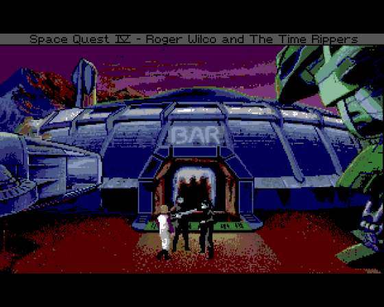 Space Quest IV: Roger Wilco And The Time Rippers Screenshot 5 (Amiga 500)