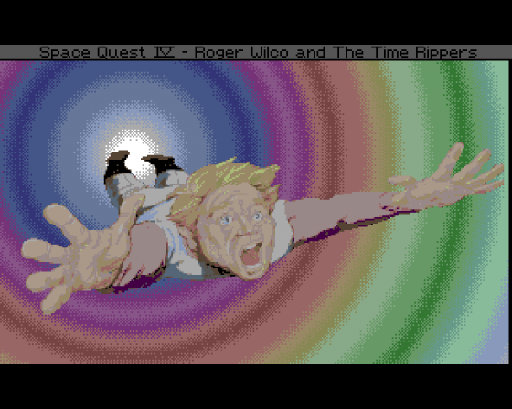 Space Quest IV: Roger Wilco And The Time Rippers Screenshot 9 (Amiga 500)