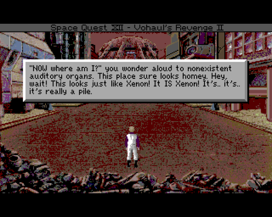 Space Quest IV: Roger Wilco And The Time Rippers Screenshot 11 (Amiga 500)