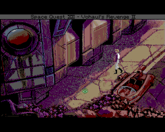 Space Quest IV: Roger Wilco And The Time Rippers Screenshot 12 (Amiga 500)