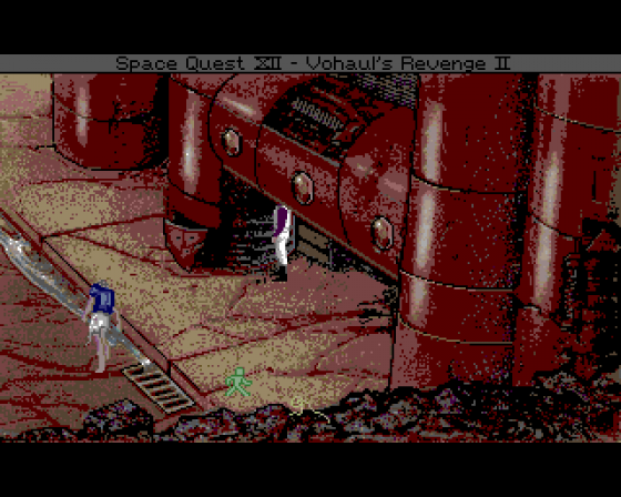 Space Quest IV: Roger Wilco And The Time Rippers Screenshot 15 (Amiga 500)