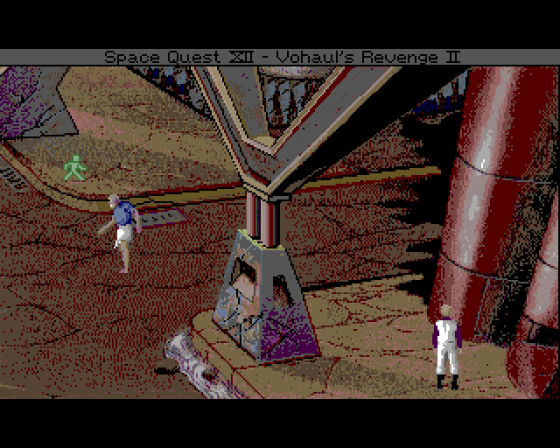 Space Quest IV: Roger Wilco And The Time Rippers Screenshot 16 (Amiga 500)