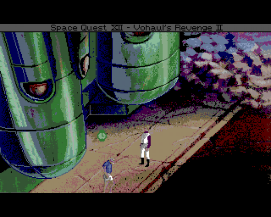 Space Quest IV: Roger Wilco And The Time Rippers Screenshot 20 (Amiga 500)