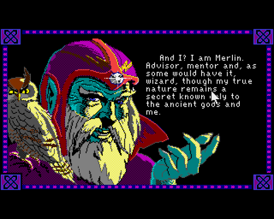 Conquests of Camelot: The Search for the Grail Screenshot 5 (Amiga 500)