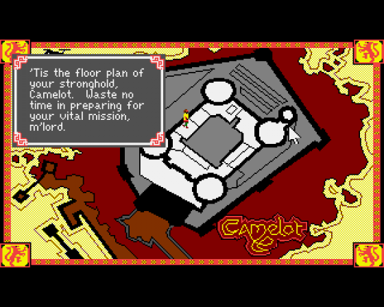 Conquests of Camelot: The Search for the Grail Screenshot 9 (Amiga 500)