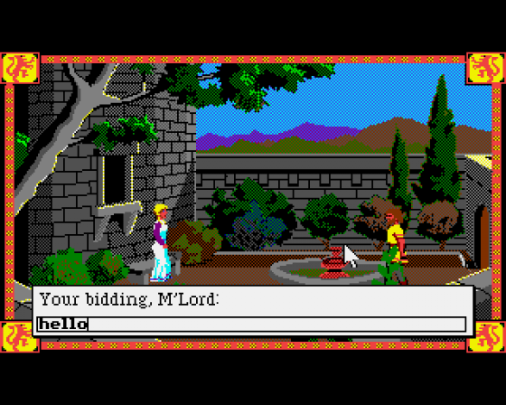 Conquests of Camelot: The Search for the Grail Screenshot 13 (Amiga 500)