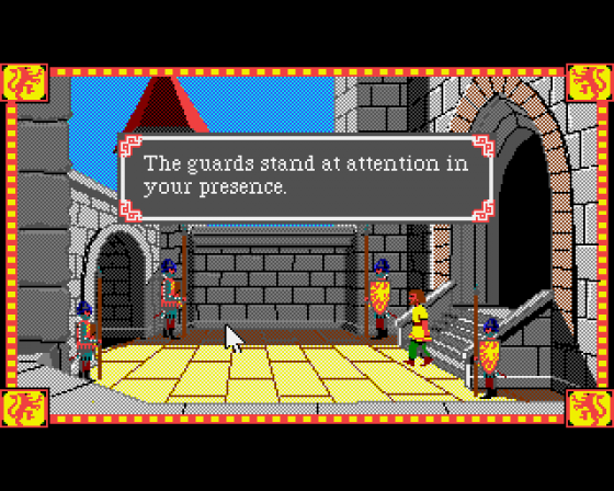 Conquests of Camelot: The Search for the Grail Screenshot 14 (Amiga 500)