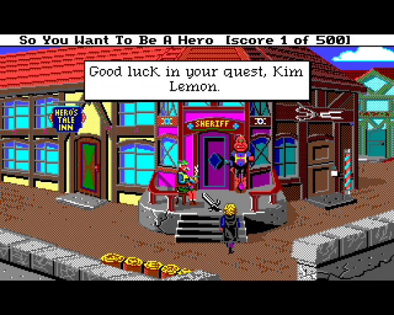 Hero's Quest: So You Want To Be A Hero Screenshot 5 (Amiga 500)