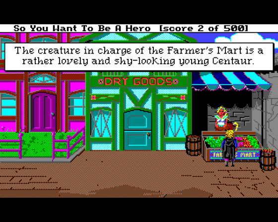 Hero's Quest: So You Want To Be A Hero Screenshot 8 (Amiga 500)