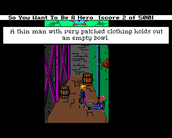 Hero's Quest: So You Want To Be A Hero Screenshot 12 (Amiga 500)