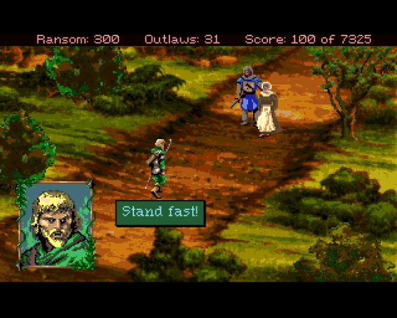 The Legend Of Robin Hood: Conquests Of The Longbow Screenshot 9 (Amiga 500)