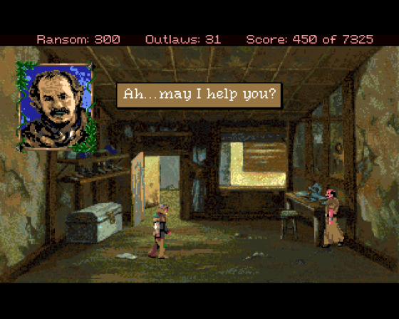 The Legend Of Robin Hood: Conquests Of The Longbow Screenshot 13 (Amiga 500)