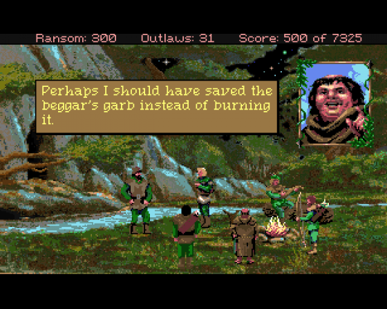 The Legend Of Robin Hood: Conquests Of The Longbow Screenshot 14 (Amiga 500)