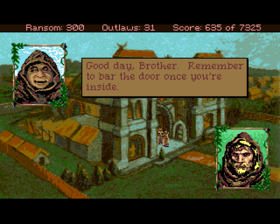 The Legend Of Robin Hood: Conquests Of The Longbow Screenshot 15 (Amiga 500)