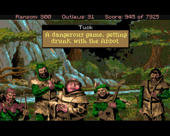 The Legend Of Robin Hood: Conquests Of The Longbow Screenshot 23 (Amiga 500)