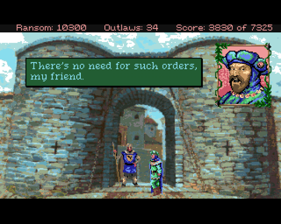 The Legend Of Robin Hood: Conquests Of The Longbow Screenshot 54 (Amiga 500)