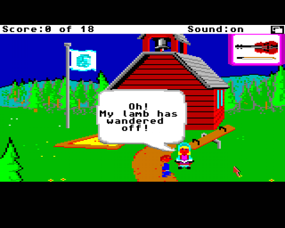 Mixed-Up Mother Goose Screenshot 11 (Amiga 500)