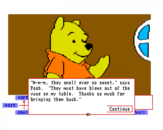 Winnie The Pooh In The Hundred Acre Wood Screenshot 13 (Amiga 500)