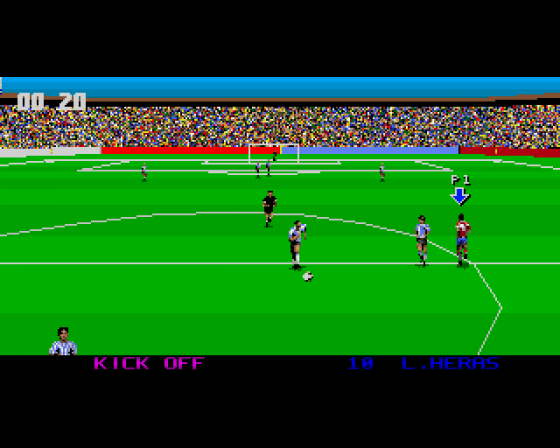 3D World Soccer Screenshot 5 (Amiga 500)