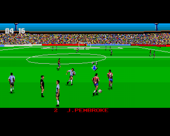 3D World Soccer Screenshot 7 (Amiga 500)