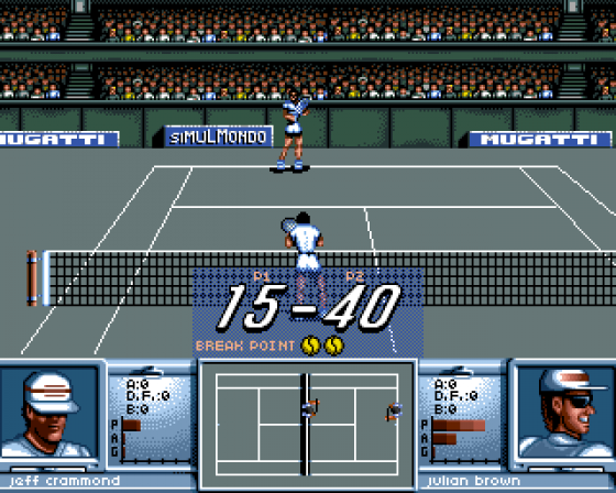 3D World Tennis Screenshot 5 (Amiga 500)